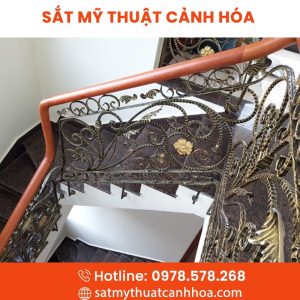 Cầu Thang Sắt Mỹ Thuật CTS-147