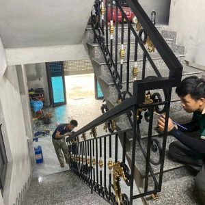 Cầu Thang Sắt Mỹ Thuật CTS-02
