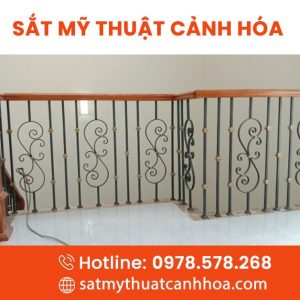 Cầu Thang Sắt Mỹ Thuật CTS-224
