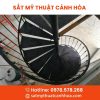 cau thang xoan oc 8 - Cầu Thang Xoắn Ốc CTO-08
