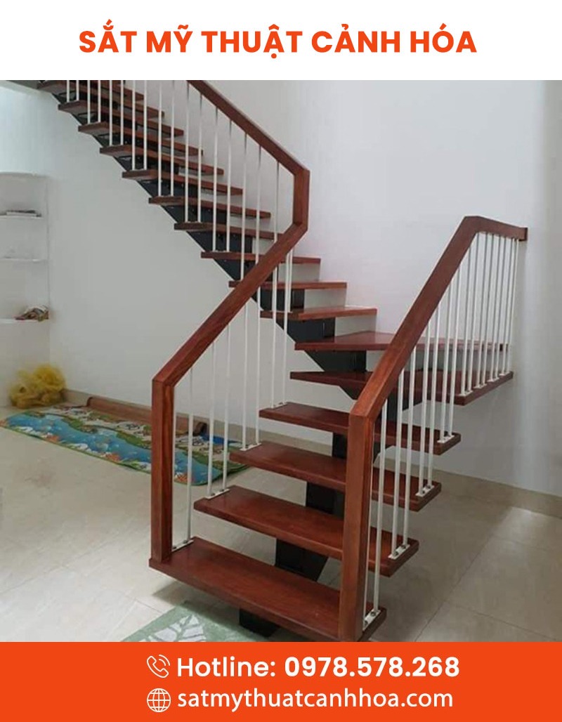 cau thang xuong ca 14 - Cầu Thang Xương Cá CTX-14