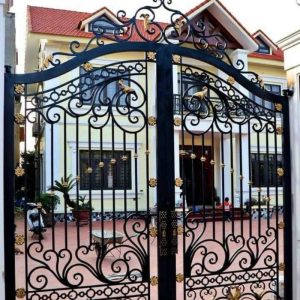 Cổng Sắt Mỹ Thuật 2 Cánh CSM-16
