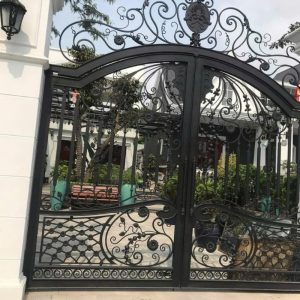 Cổng Sắt Mỹ Thuật 2 Cánh CSM-25