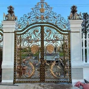 Cổng Sắt Mỹ Thuật 2 Cánh CSM-31