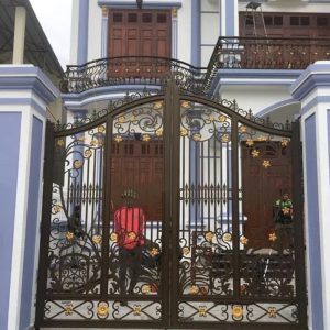 Cổng Sắt Mỹ Thuật 2 Cánh CSM-40