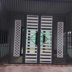 Cổng Sắt Mỹ Thuật 4 Cánh CMT-15