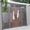 cong sat mt 4 canh 20 - Cổng Sắt Mỹ Thuật 4 Cánh CMT-20