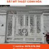 cong sat mt 4 canh 60 - Cổng Sắt Mỹ Thuật 4 Cánh CMT-60
