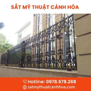 Hàng Rào Sắt Mỹ Thuật HRS-01