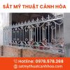 hang rao sat 32 - Hàng Rào Sắt Mỹ Thuật HRS-32