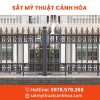 hang rao sat 8 - Hàng Rào Sắt Mỹ Thuật HRS-08