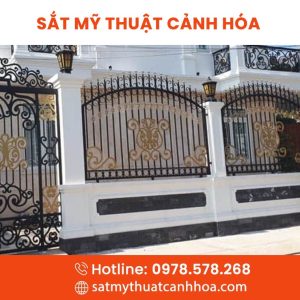 Hàng Rào Sắt Mỹ Thuật HRS-09