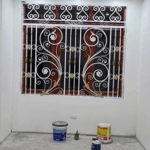 Hoa Sắt Cửa Sổ Mỹ Thuật HSM-06
