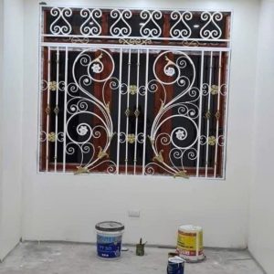 Hoa Sắt Cửa Sổ Mỹ Thuật HSM-09