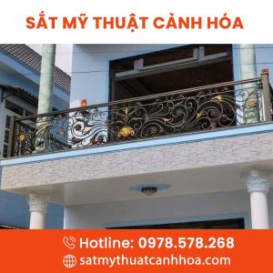 Lan Can Ban Công Sắt Mỹ Thuật LCS-10
