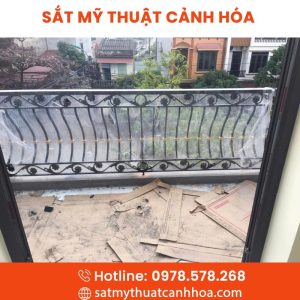 Lan Can Ban Công Sắt Mỹ Thuật LCS-21