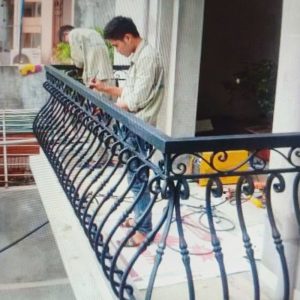 Lan Can Ban Công Sắt Mỹ Thuật LCS-24
