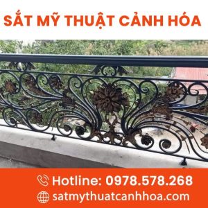 Lan Can Ban Công Sắt Mỹ Thuật LCS-29