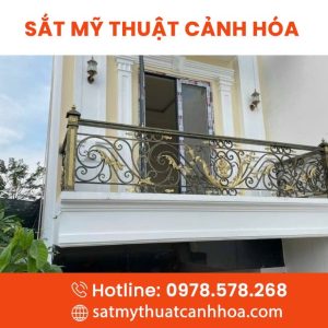 Lan Can Ban Công Sắt Mỹ Thuật LCS-03