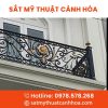 lan can sat 5 - Lan Can Ban Công Sắt Mỹ Thuật LCS-05