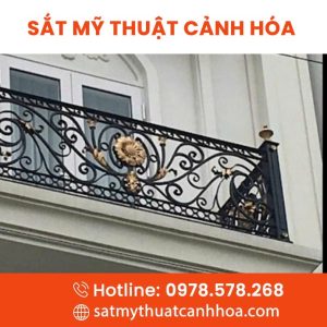 Lan Can Ban Công Sắt Mỹ Thuật LCS-05