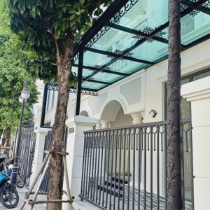 Mái Kính Sắt Mỹ Thuật MKS-01