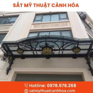 Mái Kính Sắt Mỹ Thuật MKS-100