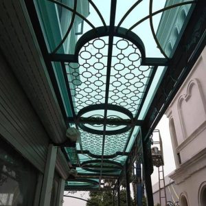 Mái Kính Sắt Mỹ Thuật MKS-105