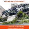 mai kinh 118 - Mái Kính Sắt Mỹ Thuật MKS-118