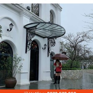 Mái Kính Sắt Mỹ Thuật MKS-124