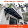 mai kinh 128 - Mái Kính Sắt Mỹ Thuật MKS-128