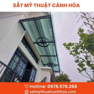 Mái Kính Sắt Mỹ Thuật MKS-13