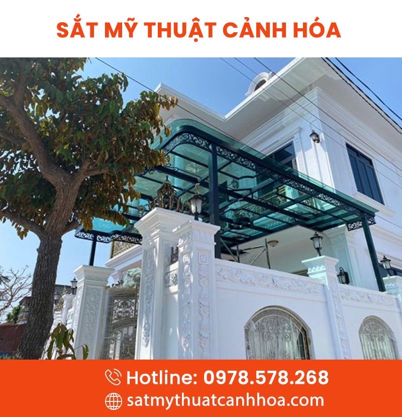 mai kinh 137 - Mái Kính Sắt Mỹ Thuật MKS-137
