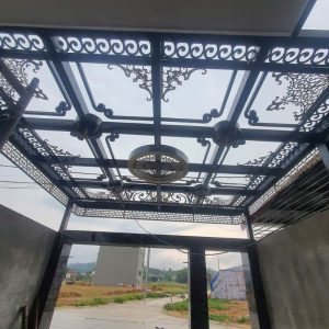 Mái Kính Sắt Mỹ Thuật MKS-32