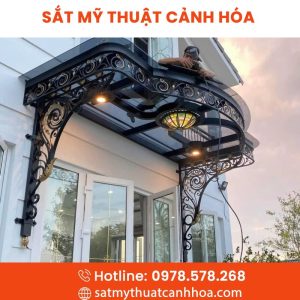 Mái Kính Sắt Mỹ Thuật MKS-43