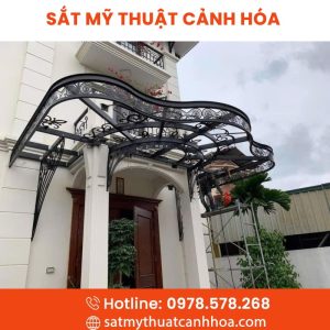 Mái Kính Sắt Mỹ Thuật MKS-52
