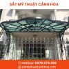 mai kinh 58 - Mái Kính Sắt Mỹ Thuật MKS-58