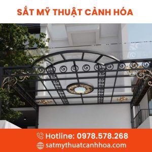 Mái Kính Sắt Mỹ Thuật MKS-94